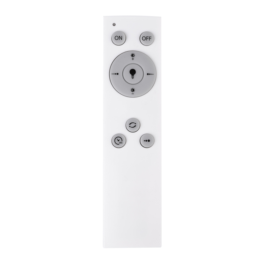 Globo - Димируемо LED таванно осветително тяло LED/40W/230V 2700-6500K 32,5x87,5 cm кафяво/черно + дистанционно управление
