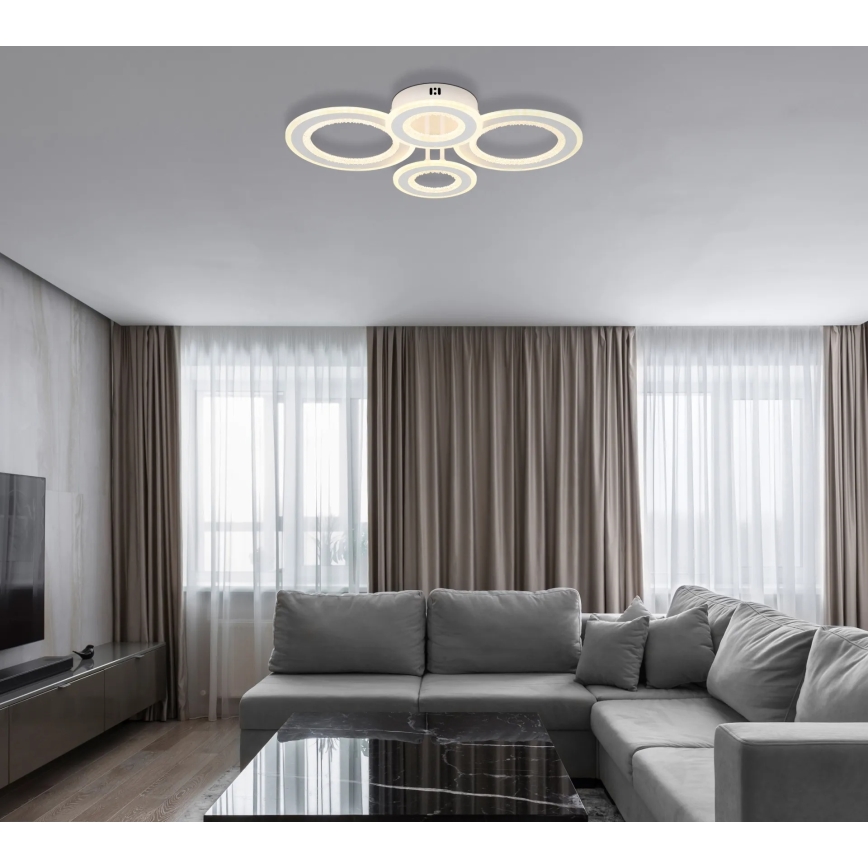 Globo - LED таванно осветително тяло LED/54W/230V 3000/4200/6000K 59x42 см