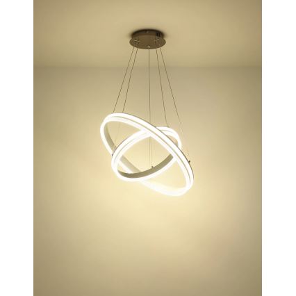 Globo - LED полилей на кабел с възможност за димиране LED/60W/230V 2700-6000K + дистанционно управление
