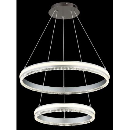 Globo - LED полилей на кабел с възможност за димиране LED/60W/230V 2700-6000K + дистанционно управление