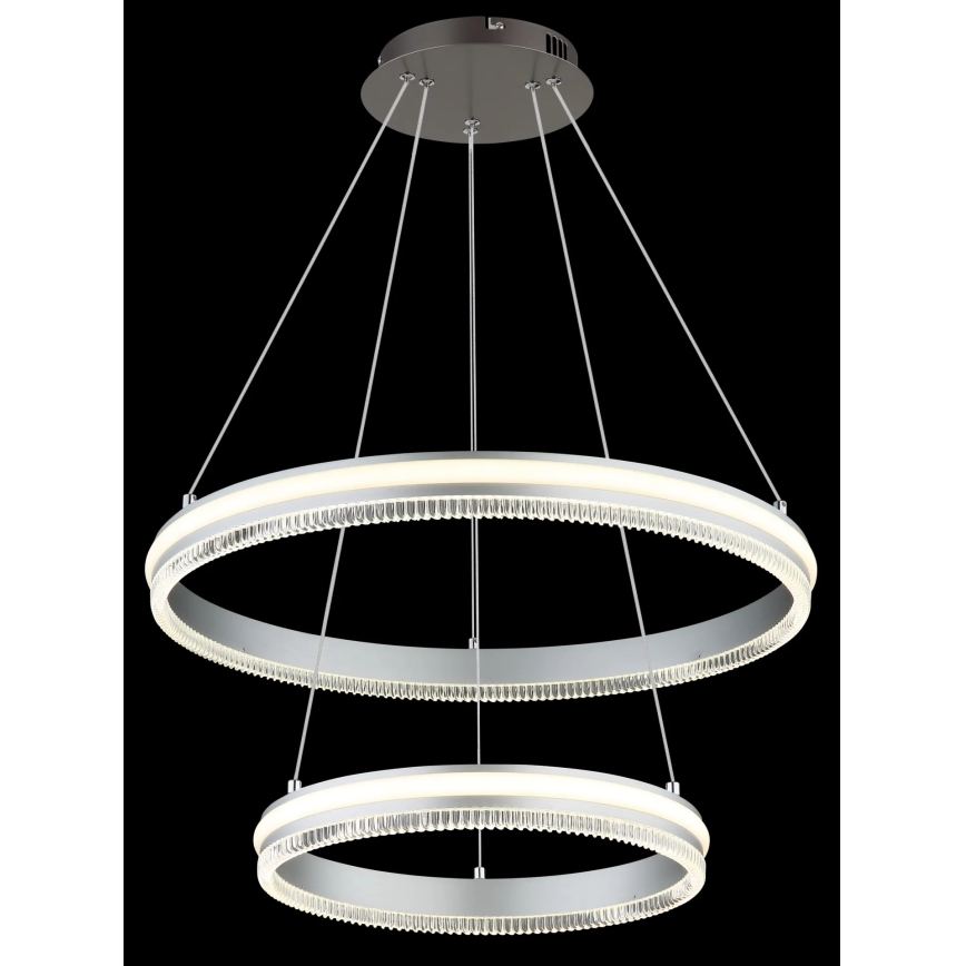 Globo - LED полилей на кабел с възможност за димиране LED/60W/230V 2700-6000K + дистанционно управление