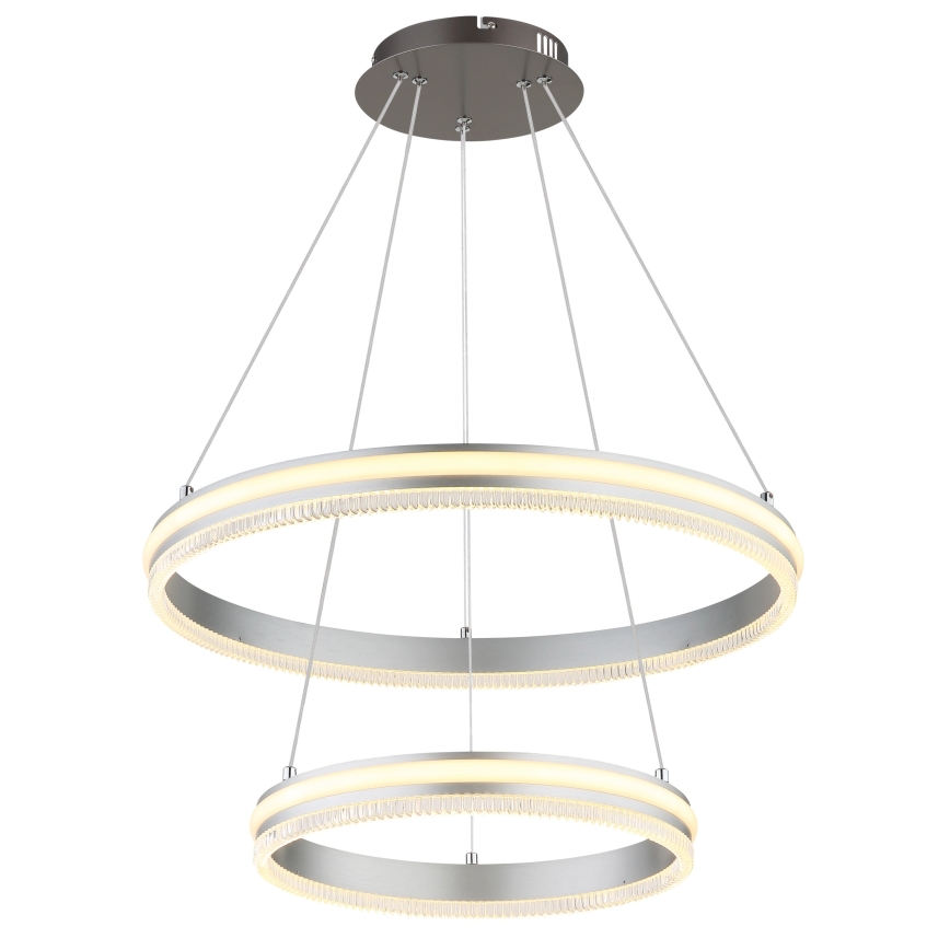 Globo - LED полилей на кабел с възможност за димиране LED/60W/230V 2700-6000K + дистанционно управление