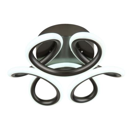 Globo - LED Плафониера LED/24W/230V 2700/4000/6000K Ø 26 см черен