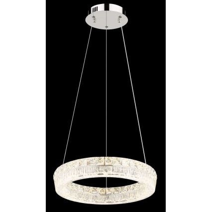 Globo - димируем LED полилей на кабел LED/24W/230V 2700-6000K прозрачен + дистанционно управление