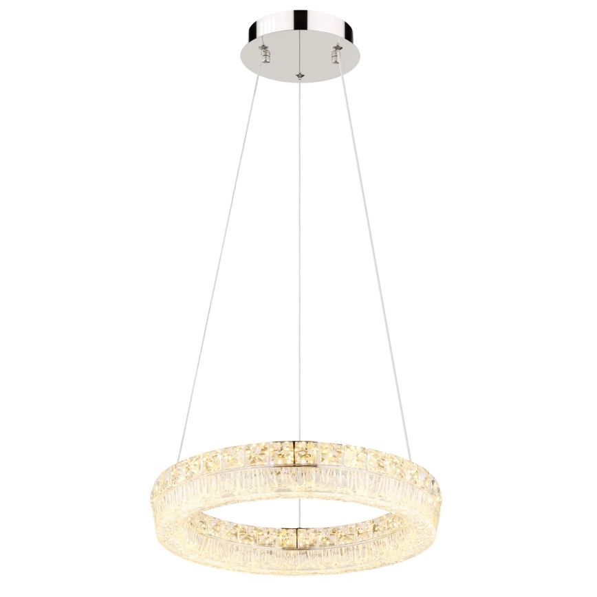 Globo - димируем LED полилей на кабел LED/24W/230V 2700-6000K прозрачен + дистанционно управление