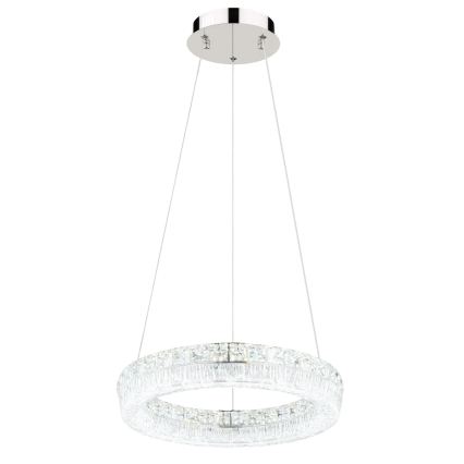 Globo - димируем LED полилей на кабел LED/24W/230V 2700-6000K прозрачен + дистанционно управление
