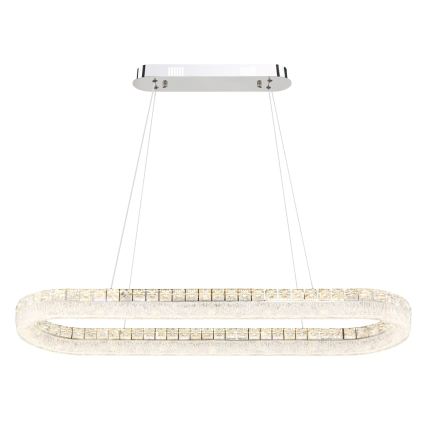 Globo - LED димируем полилей на кабел LED/40W/230V 2700-6000K прозрачен + дистанционно управление