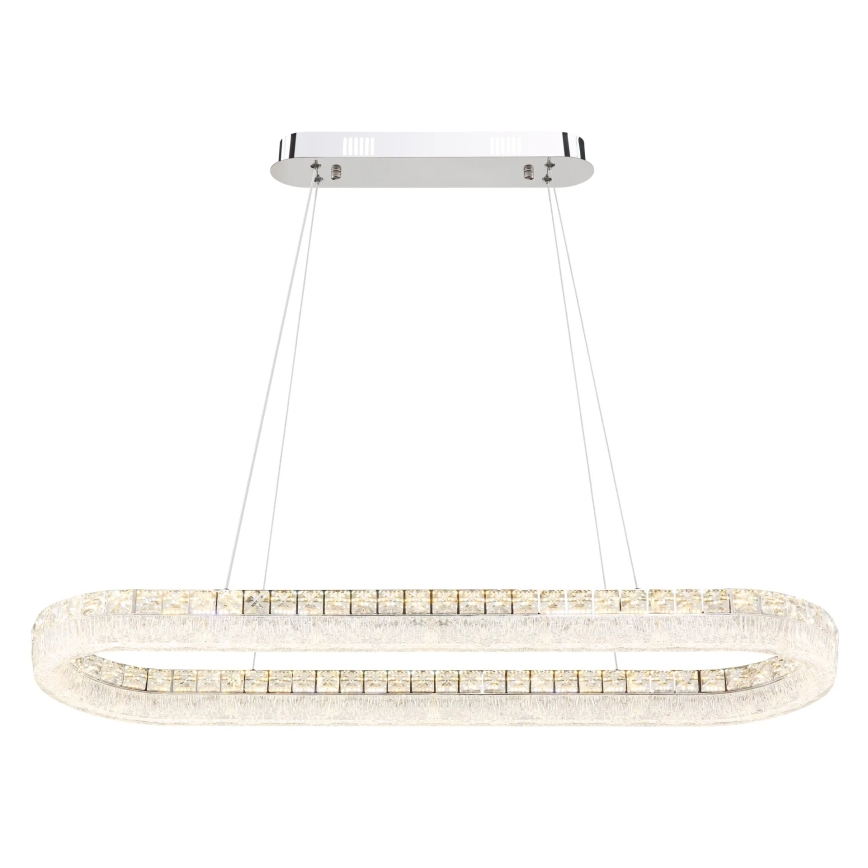 Globo - LED димируем полилей на кабел LED/40W/230V 2700-6000K прозрачен + дистанционно управление