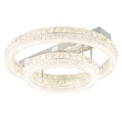 Globo - димируем LED плафон LED/60W/230V 2700-6000K прозрачен + дистанционно управление