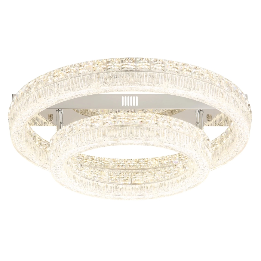 Globo - димируем LED плафон LED/60W/230V 2700-6000K прозрачен + дистанционно управление