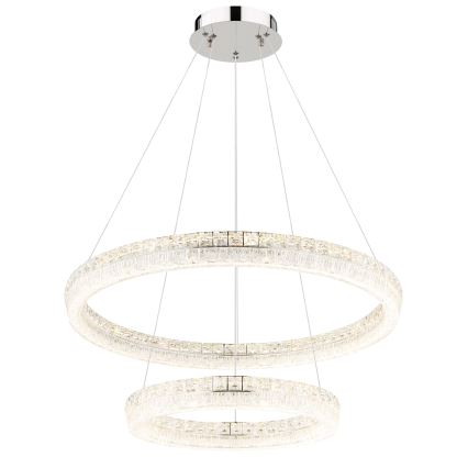 Globo - Димируем LED полилей на кабел LED/72W/230V 2700-6000K прозрачен + дистанционно управление