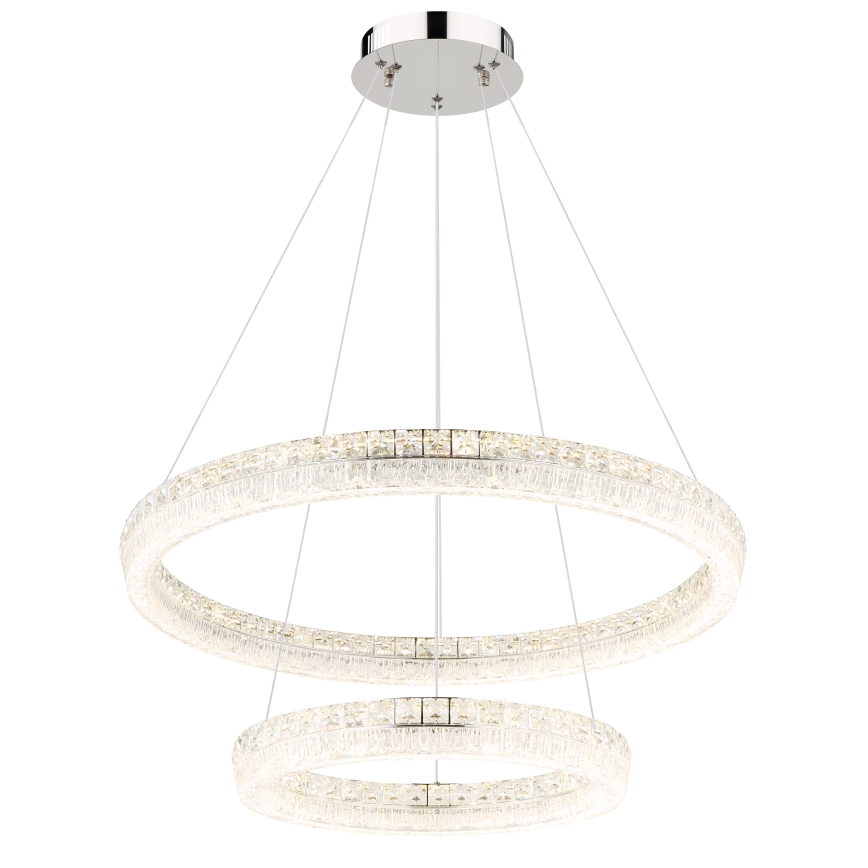Globo - Димируем LED полилей на кабел LED/72W/230V 2700-6000K прозрачен + дистанционно управление