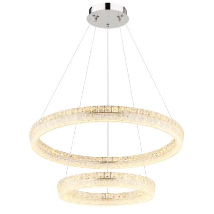 Globo - Димируем LED полилей на кабел LED/72W/230V 2700-6000K прозрачен + дистанционно управление
