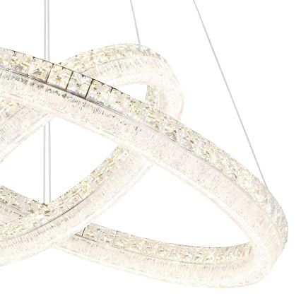 Globo - Димируем LED полилей на кабел LED/72W/230V 2700-6000K прозрачен + дистанционно управление