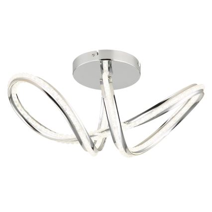Globo - LED димируемо таванно осветително тяло LED/40W/230V 2700-6000K лъскав хром + дистанционно управление