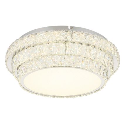 Globo - LED регулируемо таванно осветително тяло LED/48W/230V 2700-6000K Ø 50 см бяло + дистанционно управление