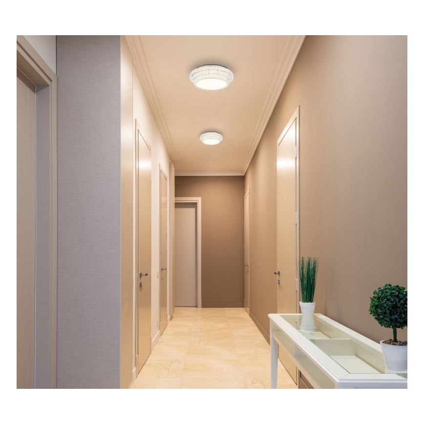 Globo - LED димируемо таванно осветително тяло LED/58W/230V 2700-6000K Ø 60 cm бяло + дистанционно управление