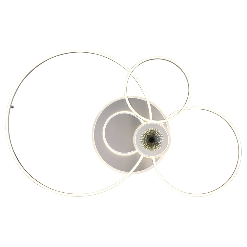 Globo - Димируема LED плафониера LED/36W/230V 2700-6500K сребриста + дистанционно управление