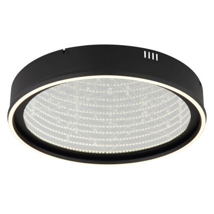 Globo - LED димируемо таванно осветително тяло LED/40W/230V 2700-6500K Ø 51,5 cm черно + дистанционно управление