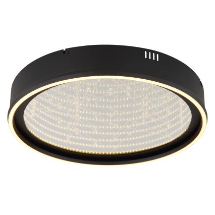 Globo - LED димируемо таванно осветително тяло LED/40W/230V 2700-6500K Ø 51,5 cm черно + дистанционно управление