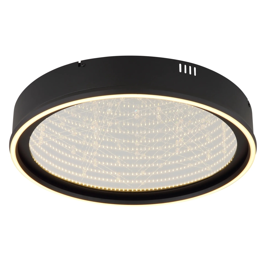 Globo - LED димируемо таванно осветително тяло LED/40W/230V 2700-6500K Ø 51,5 cm черно + дистанционно управление