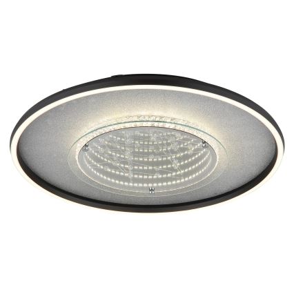 Globo - LED таванно осветително тяло LED/40W/230V 3000/4000/6000K Ø 51,5 cm черно