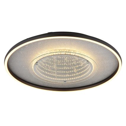 Globo - LED таванно осветително тяло LED/40W/230V 3000/4000/6000K Ø 51,5 cm черно