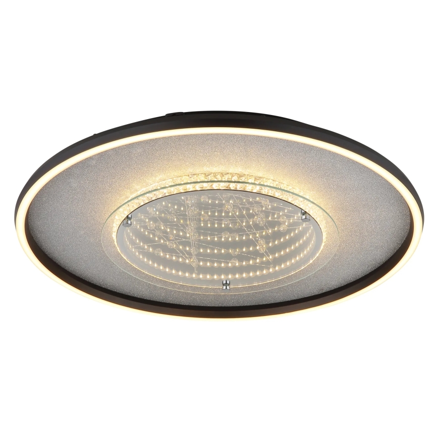 Globo - LED таванно осветително тяло LED/40W/230V 3000/4000/6000K Ø 51,5 cm черно
