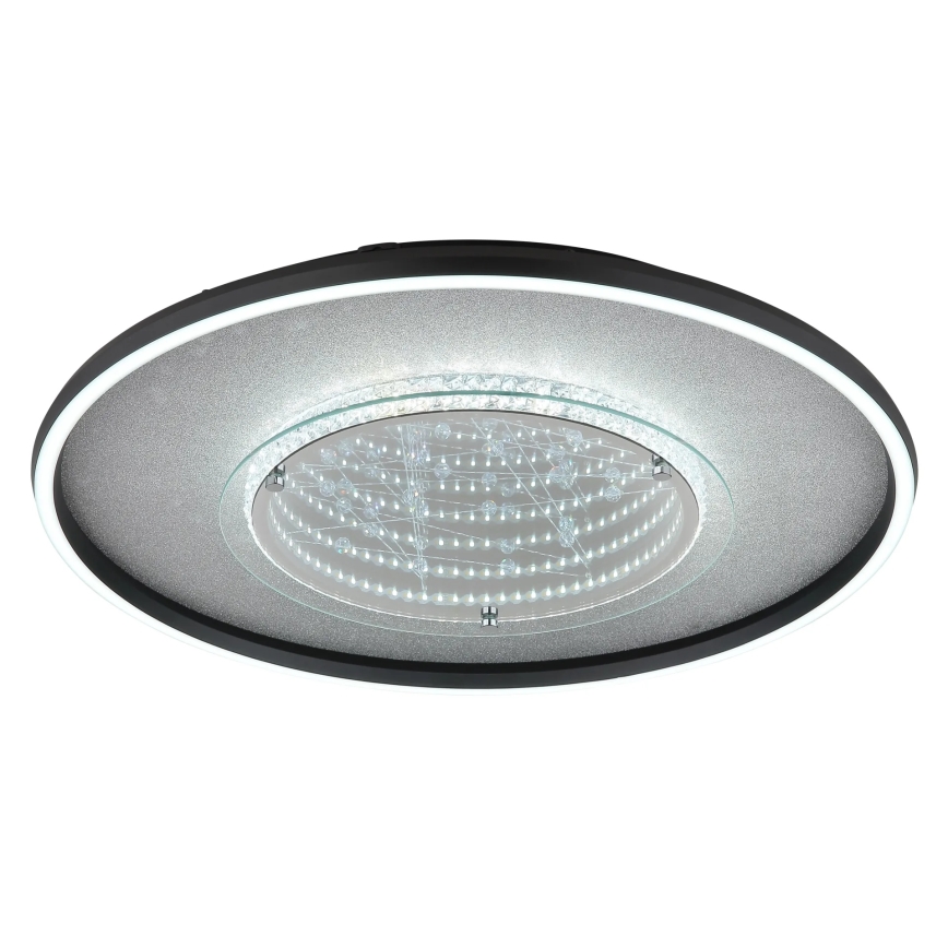 Globo - LED таванно осветително тяло LED/40W/230V 3000/4000/6000K Ø 51,5 cm черно