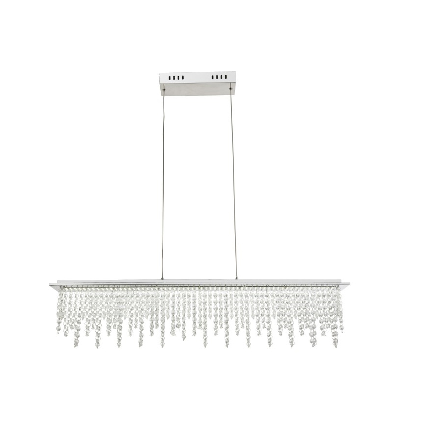 Globo - LED Димируем кристален полилей на връв LED/24W/230V 3000-6000K + дистанционно управление