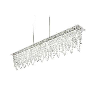 Globo - LED Димируем кристален полилей на връв LED/24W/230V 3000-6000K + дистанционно управление