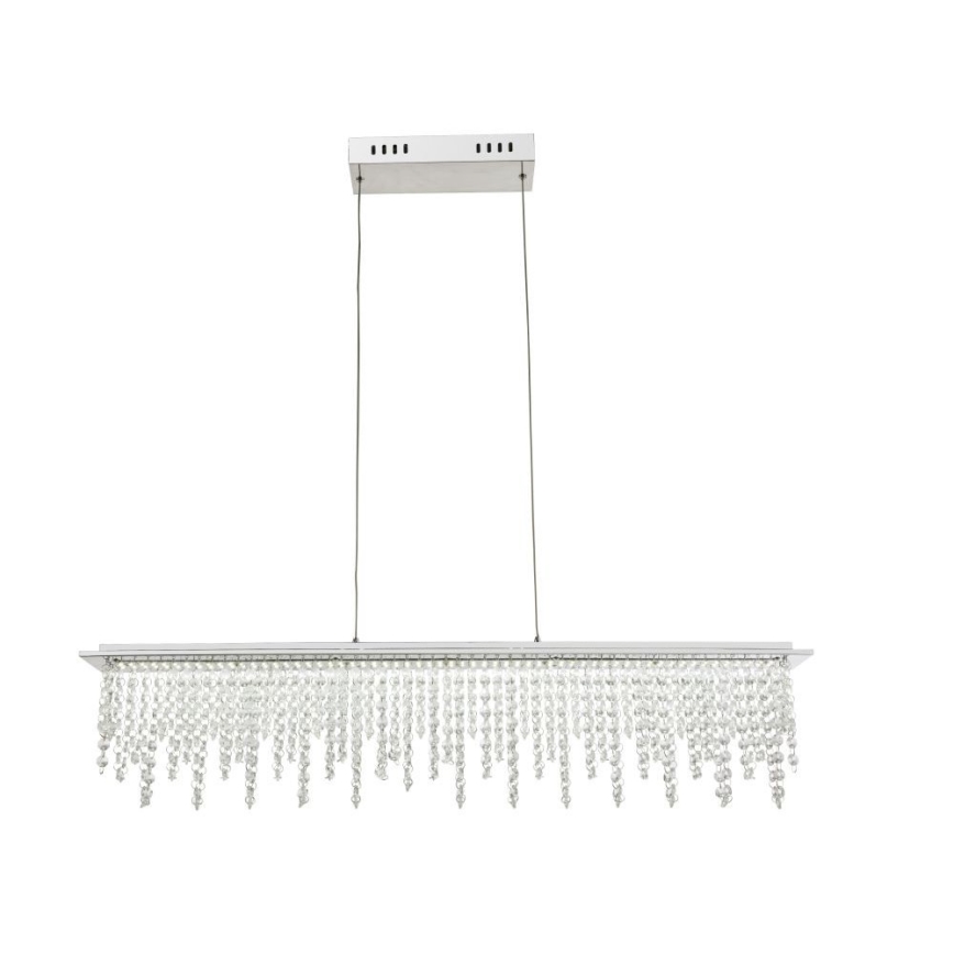 Globo - LED Димируем кристален полилей на връв LED/24W/230V 3000-6000K + дистанционно управление