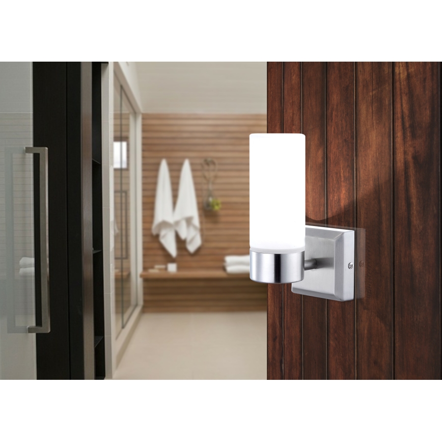 Globo - Лампа за стена в баня 1xE14/40W/230V IP44