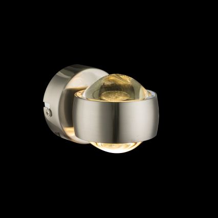 Globo - LED стенно осветително тяло LED/7W/230V 3000K матов хром