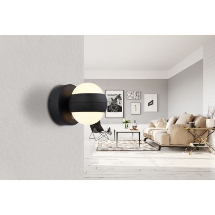 Globo - LED Димируем акумулаторен докосване аплик LED/1,4W/5V 1800 mAh черен