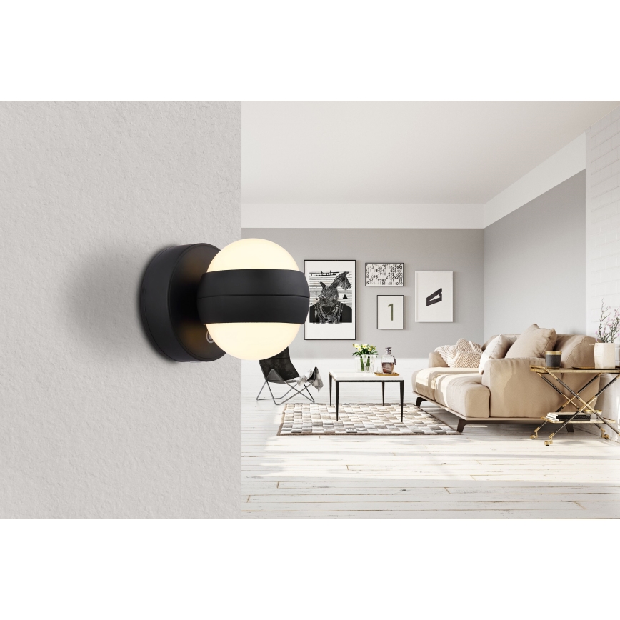 Globo - LED Димируем акумулаторен докосване аплик LED/1,4W/5V 1800 mAh черен