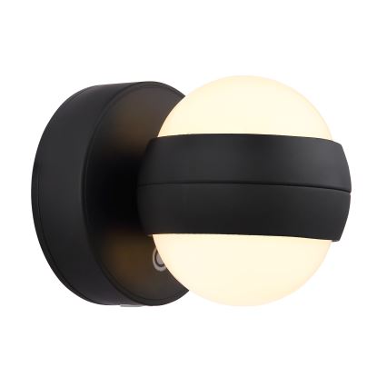 Globo - LED Димируем акумулаторен докосване аплик LED/1,4W/5V 1800 mAh черен