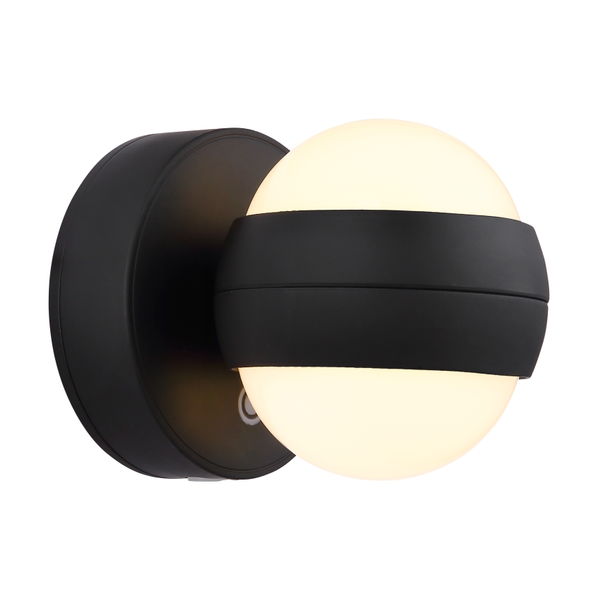 Globo - LED Димируем акумулаторен докосване аплик LED/1,4W/5V 1800 mAh черен