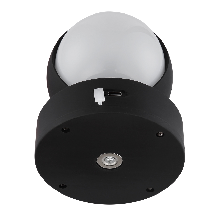 Globo - LED Димируем акумулаторен докосване аплик LED/1,4W/5V 1800 mAh черен