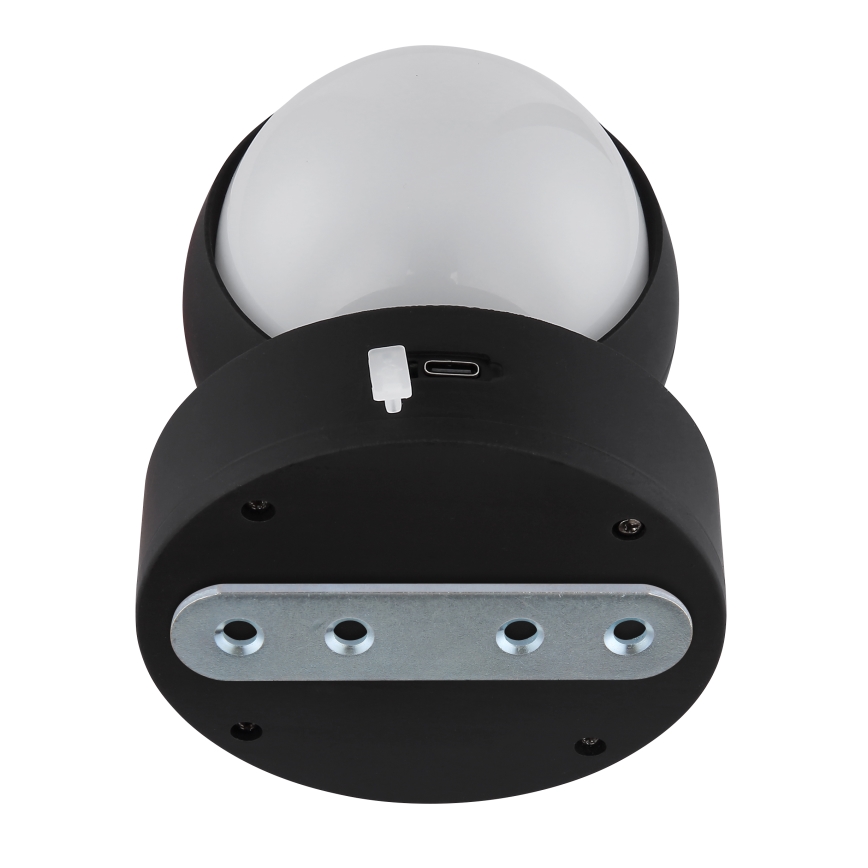 Globo - LED Димируем акумулаторен докосване аплик LED/1,4W/5V 1800 mAh черен