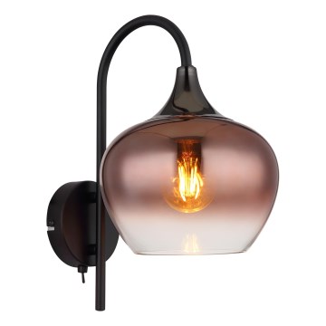 Globo - Аплик 1xE27/40W/230V меден