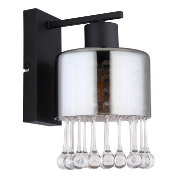 Globo - Аплик 1xE27/60W/230V черен