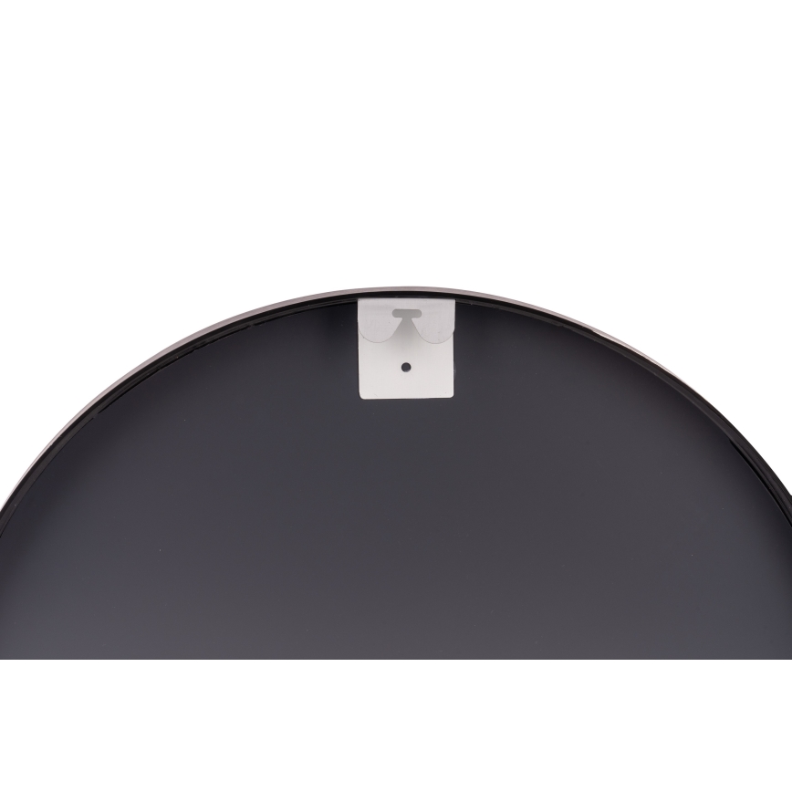 Globo - Стенно огледало диам. 60 см черно