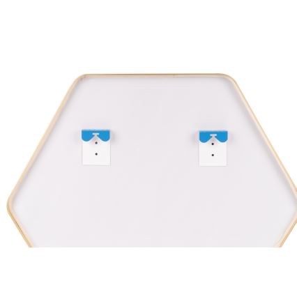 Globo - Златисто стенно огледало 70x80 см