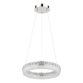 Globo - димируем LED полилей на кабел LED/24W/230V 2700-6000K прозрачен + дистанционно управление