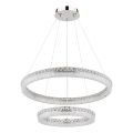 Globo - Димируем LED полилей на кабел LED/72W/230V 2700-6000K прозрачен + дистанционно управление