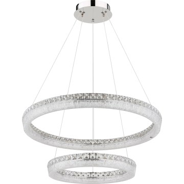 Globo - Димируем LED полилей на кабел LED/72W/230V 2700-6000K прозрачен + дистанционно управление