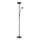 Globo - Димируема LED стояща лампа LED/18,5W/230V + LED/4,5W 3000K черна