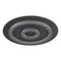 Globo - димируема LED таванна лампа LED/40W/230V 3000-6500K диам. 45 см антрацит + дистанционно управление