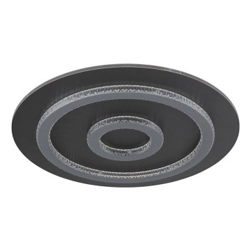 Globo - димируема LED таванна лампа LED/40W/230V 3000-6500K диам. 45 см антрацит + дистанционно управление